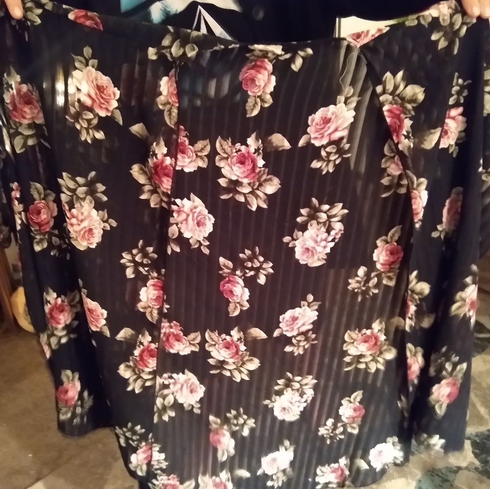Floral cover up
